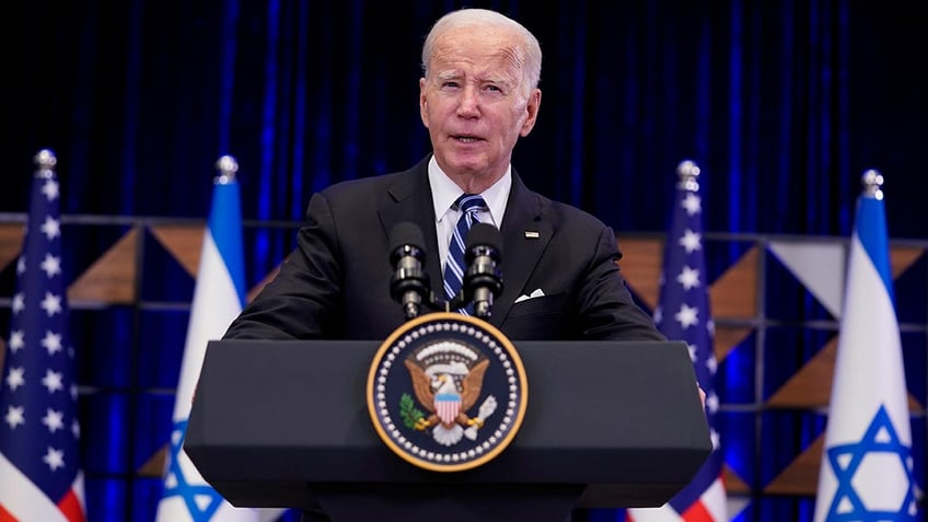 biden in israel says freeing hamas hostages is top priority will request unprecedented defense funding