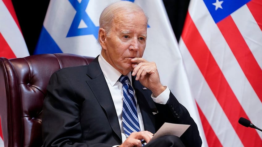 biden in israel says freeing hamas hostages is top priority will request unprecedented defense funding