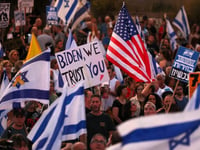 ‘Biden is our only hope’: Thousands of Israelis urge hostage deal