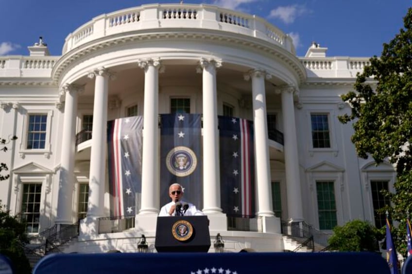 biden is set to mark the anniversary of his signing of a major climate health and tax law