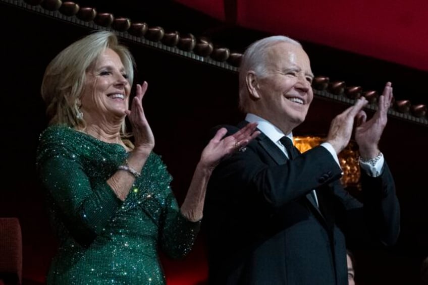 biden is spending most of the week raising money at events with james taylor and steven spielberg