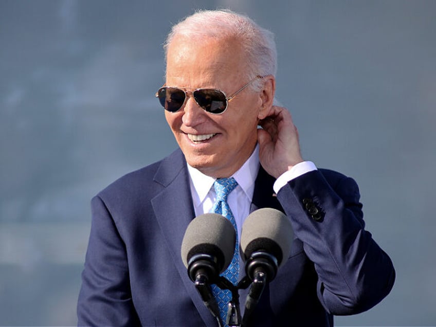 President Joe Biden speaks during an event about his Investing in America agenda, Tuesday,