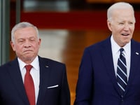 Biden, Jordan's King Abdullah II have 'informal' meeting as Gaza cease-fire seems unlikely