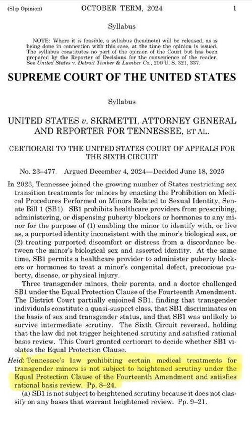 biden judge blocks trumps two genders on us passports but supreme court says no on trans treatments for minors