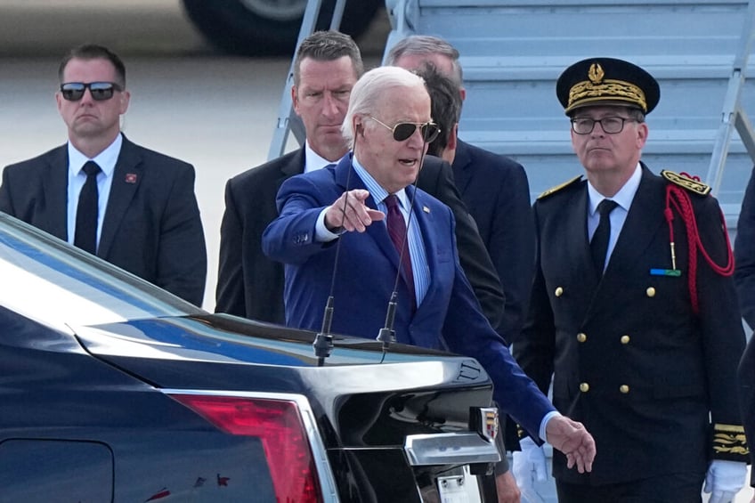 biden lands in france for d day commemorations as ukraines shadow looms large