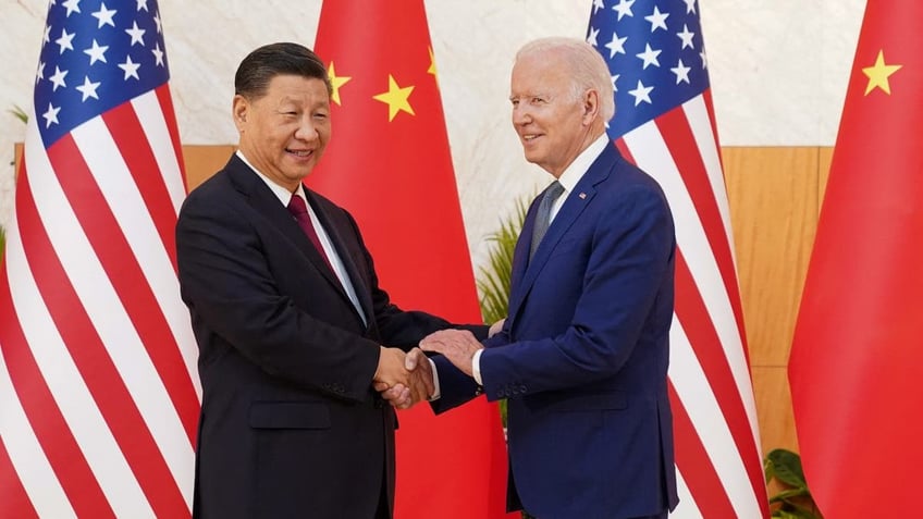 biden meets xi says there is no substitute for face to face discussion on issues facing us china