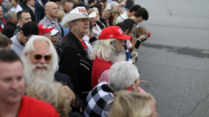 Trump supporters in Atlanta