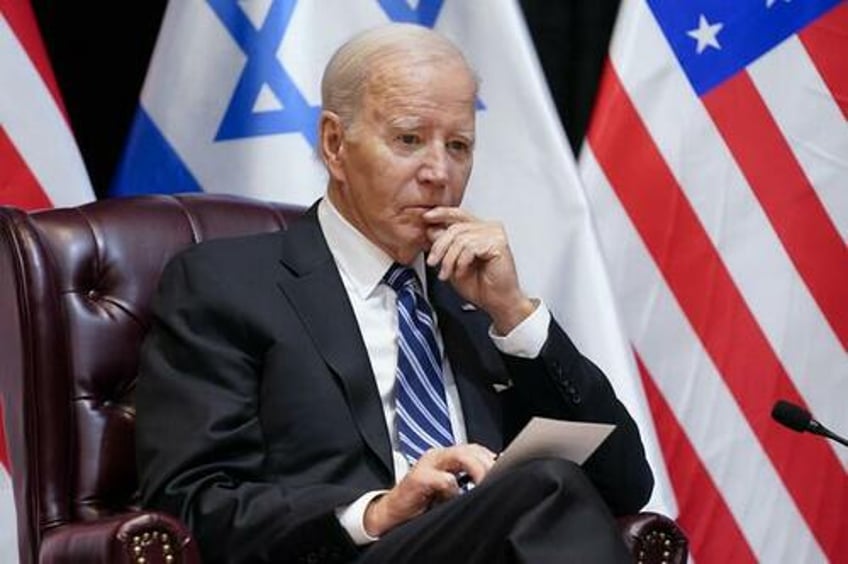 biden moves to attach conditions on israel using us weapons in gaza 