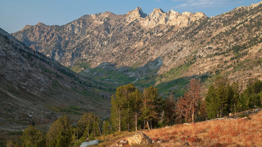 Great Basin, Nevada, Elko County, Ruby Mountains, Lamoille Canyon.