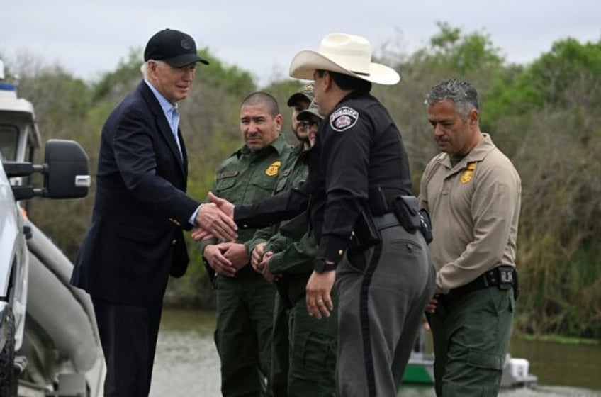 US President Joe Biden visited the US-Mexico border in February