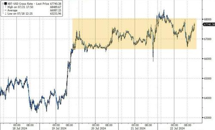 biden ouster sparks some trump trade unwind big tech bond yields bounce