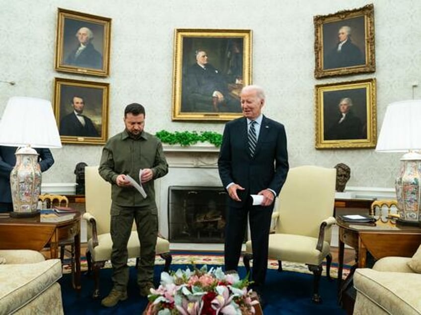 biden pledges 8bn more for ukraine as zelensky pitches victory plan at white house