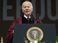 Biden reaches out to Gaza protesters in speech at rights icon’s college