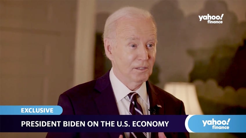 Biden Yahoo! Finance interview