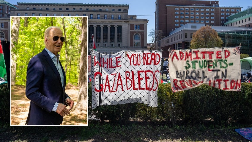 Biden on campus protests