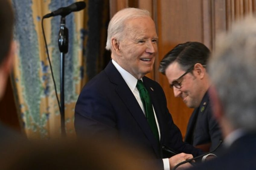 US President Joe Biden addresed the Gridiron Club in Washington