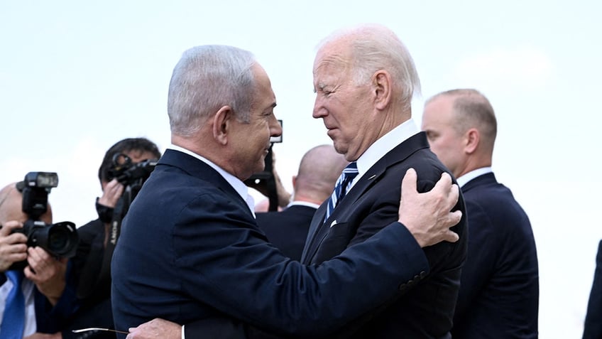 biden says israel not to blame for rocket attack on gaza hospital that left 500 dead done by the other team