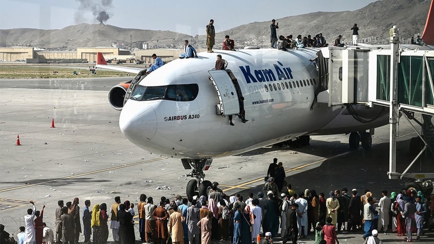 Plane in Afghanistan