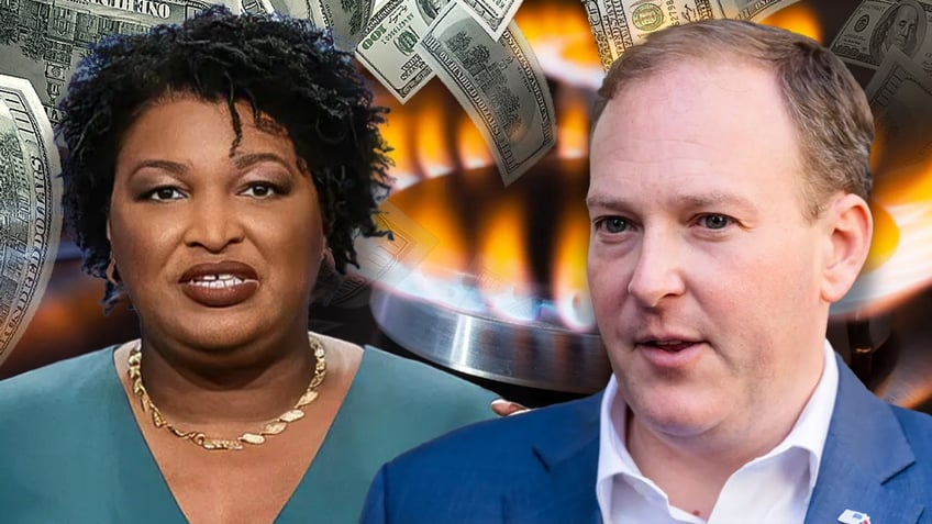 Stacey Abrams, Lee Zeldin split