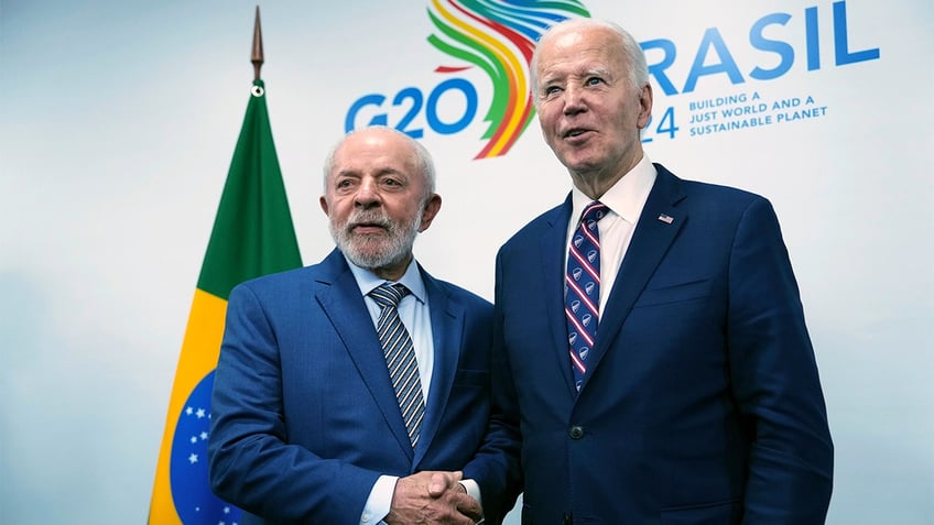 Biden meets with Brazil's president at G-20 summit