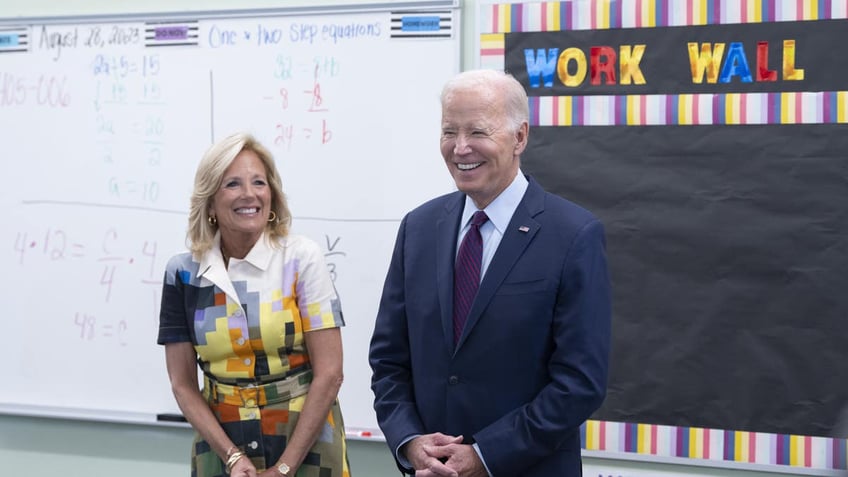 biden slammed for taking credit for reopening schools will take years for students to dig out