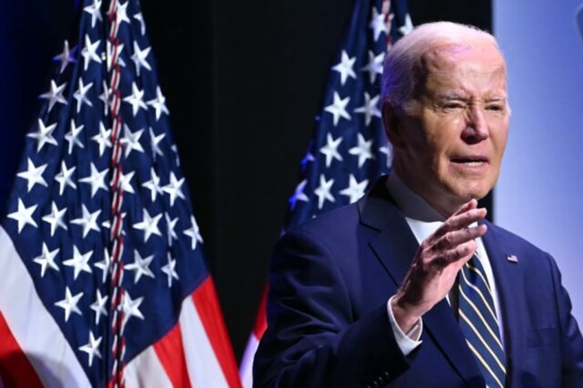 US President Joe Biden speaks at the National Museum of African American History and Cultu