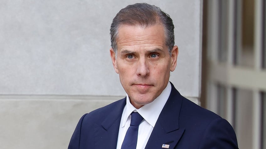 Hunter Biden closeup shot