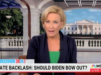 Biden-supporting MSNBC host fumes at staff over schedule before brutal debate: 'Makes me angry'