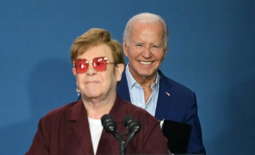 Elton John and Joe Biden spoke at the inaguration of a historic site celebrating the 1969