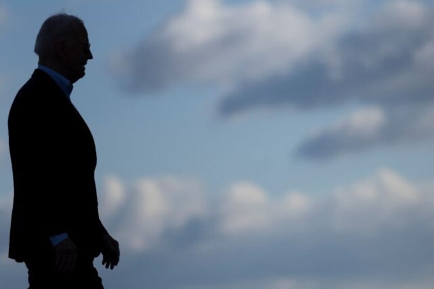 US President Joe Biden arrives to board Air Force One on his way to Nevada and Arizona