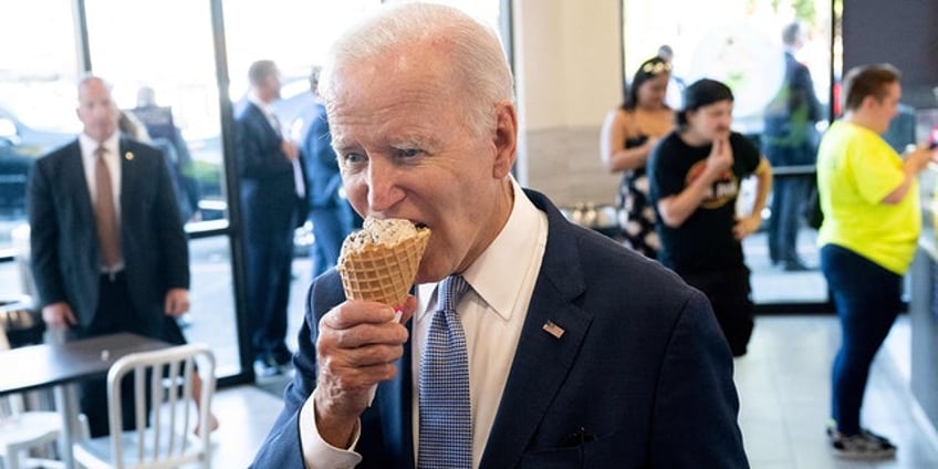 biden tells kids visiting white house he knows where to get ice cream daddy owes you