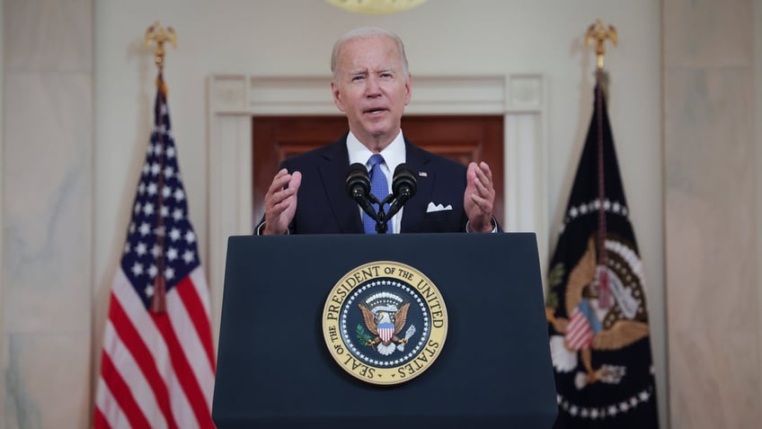 Biden speaks about Roe v. Wade reversal