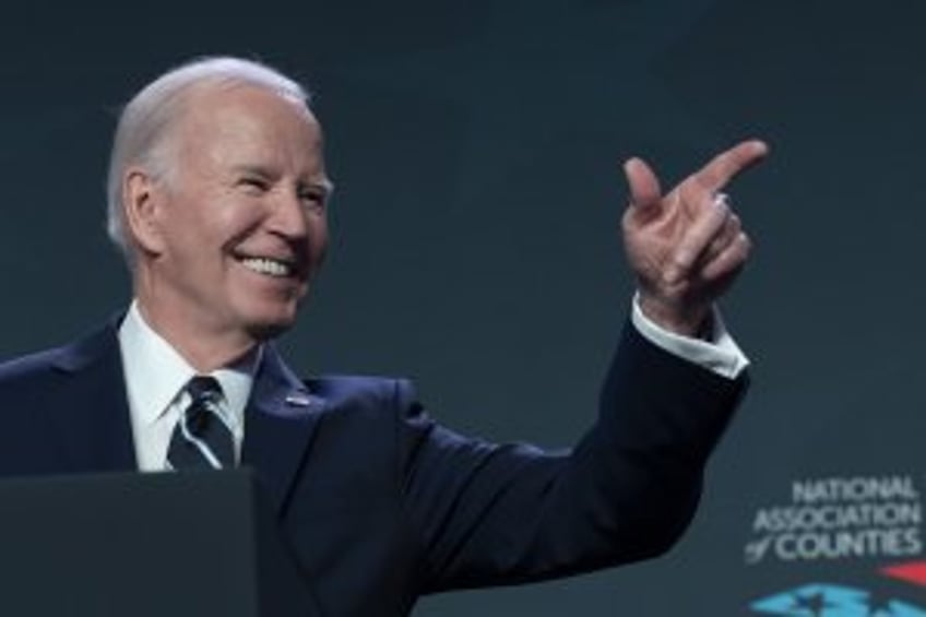 Biden touts administration's accomplishments -- and even jokes about his age