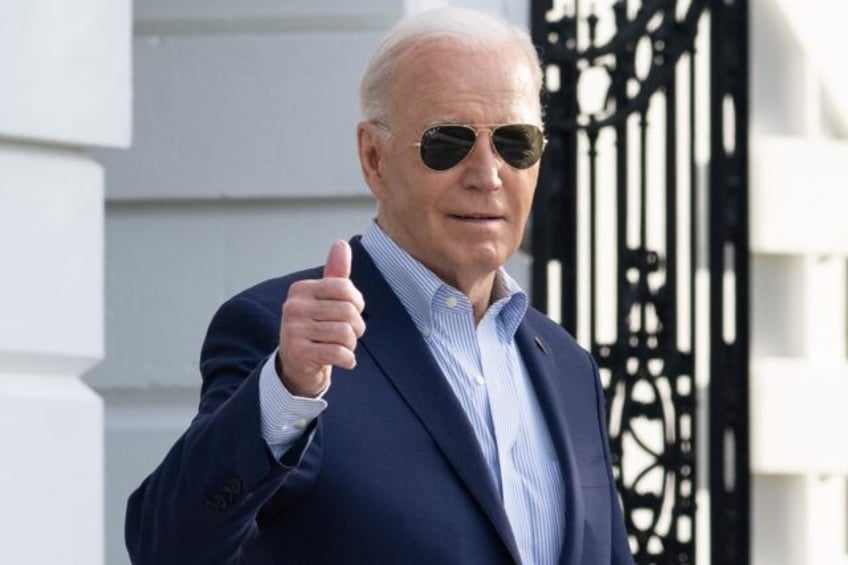 US President Joe Biden, pictured leaving the White House on March 19, 2024, said he would