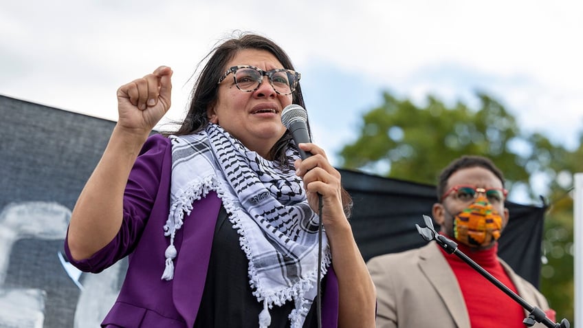 Rashida Tlaib calls for Gaza cease-fire