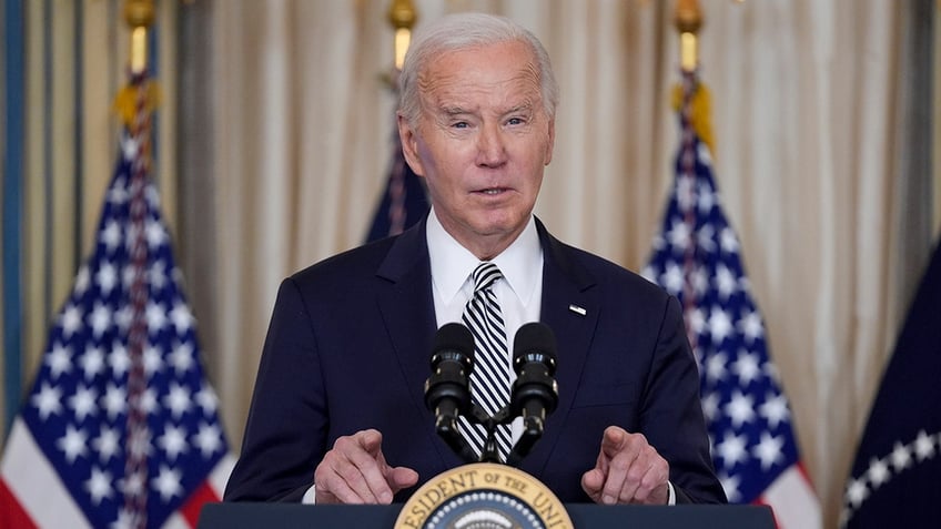 President Biden speaks at the White House