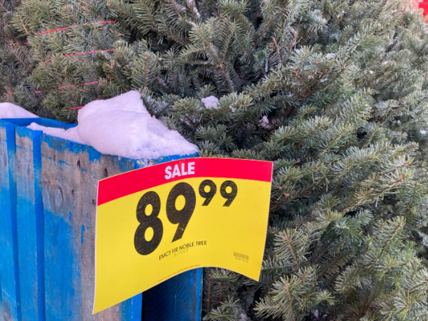 bidenflation christmas tree costs soar as consumers budget for holidays