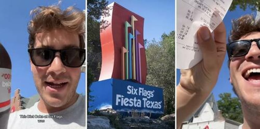 bidenomics man sparks internet outrage after paying 935 for a diet coke at six flags
