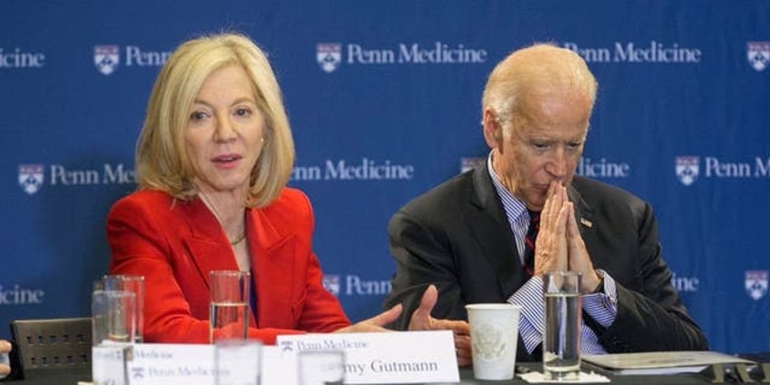 bidens ambassador gutmann must answer for a colossal problem surrounding penn biden center