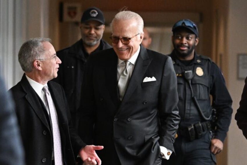 Joe Biden's brother, James, 74, arrives at Congress on February 21, 2024