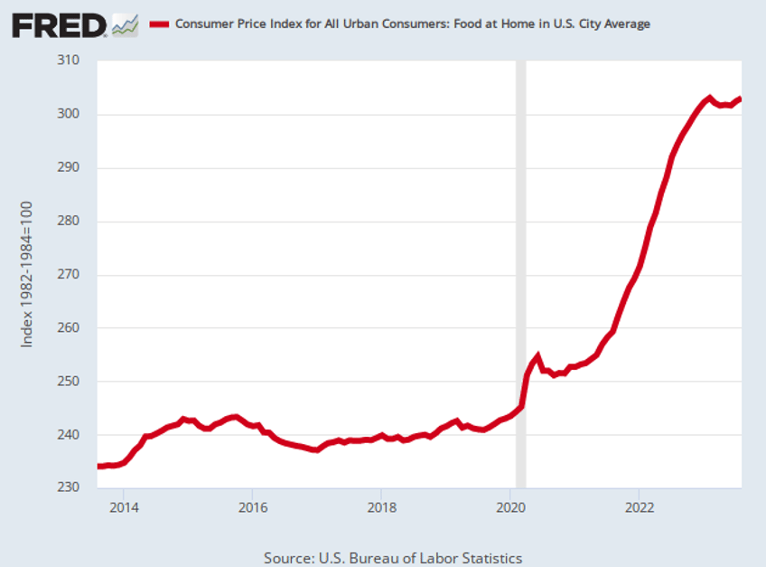 bidens food inflation record grocery prices up 196