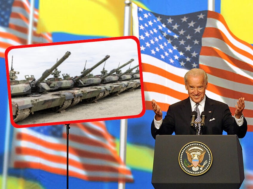 bidens long promised abrams m1 main battle tanks to arrive in ukraine next week