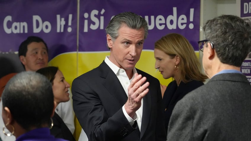 California Gov. Gavin Newsom would be a possible alternative to Biden if the Democrat convention delegates have to pick. 