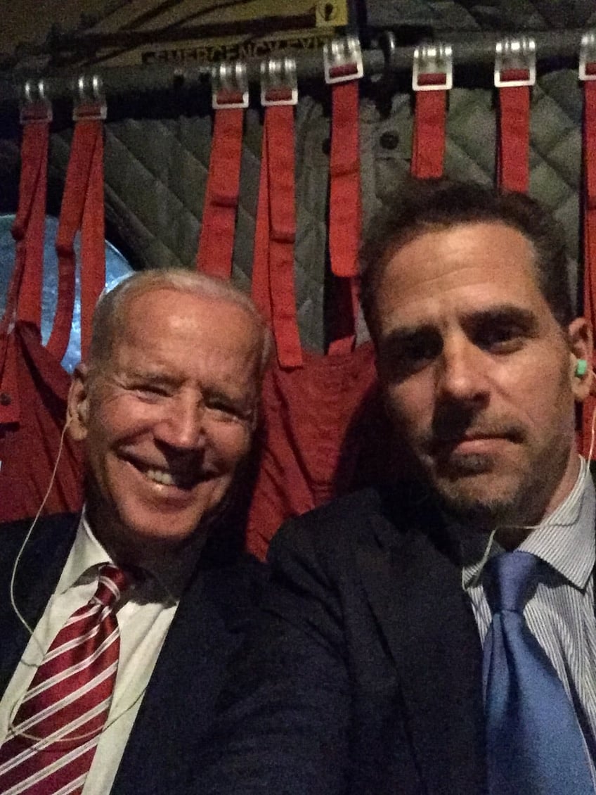 bidens narrative on never discussing business deals with hunter continues to crumble