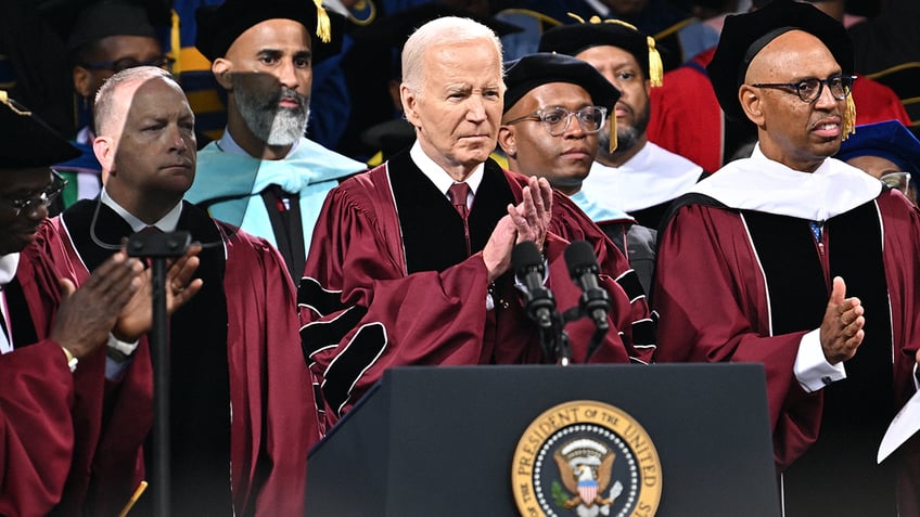 Biden at commencement in Atlanta