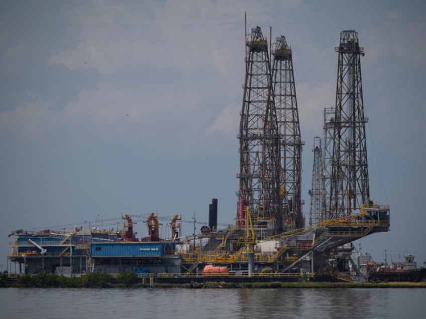 An oil refinery at the Paraguana Refinery Complex on Lake Maracaibo in Maracaibo, Zulia state, Venezuela, on Wednesday, Nov. 15, 2023. A decision by the US on Oct. 18 to ease sanctions in exchange for greater political freedom in Venezuela, has opened the doors for dealmaking and increased production that will enable the Latin American country's crude to reach global markets. Photographer: Gaby Oraa/Bloomberg via Getty Images