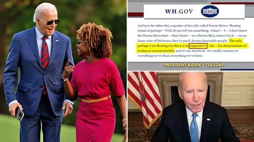 bidens staff edited transcript of his garbage insult despite concerns and more top headlines