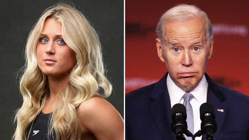 Riley Gaines, Joe Biden