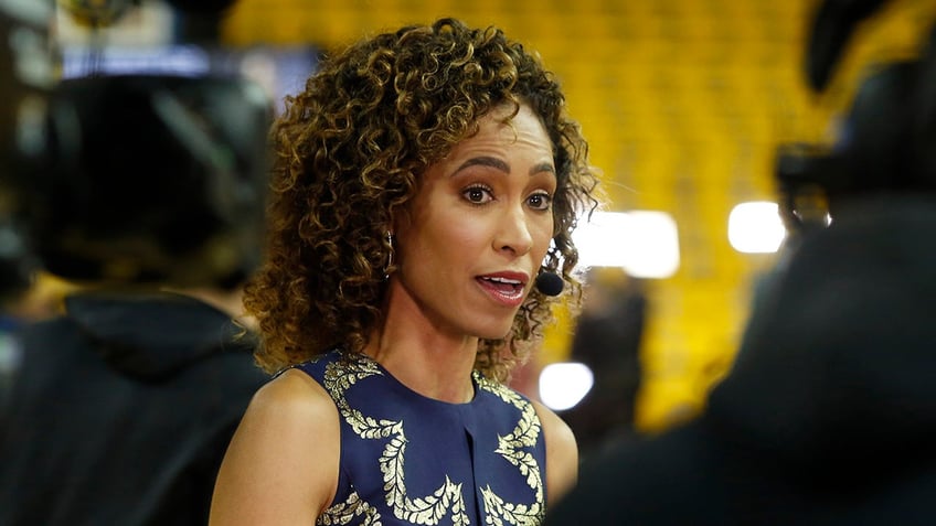 Sage Steele in Oakland