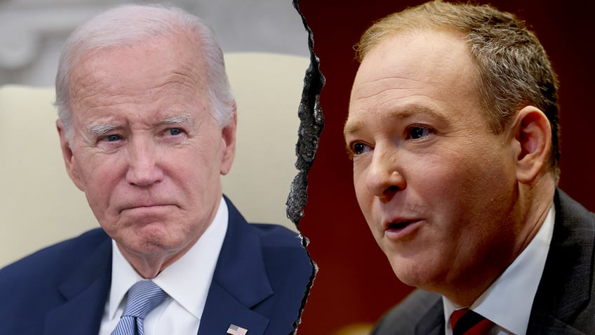 Lee Zeldin and Joe Biden